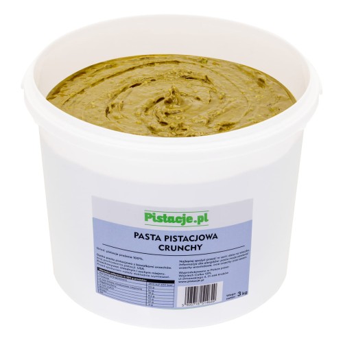 Pasta pistacjowa 100% Crunchy PREMIUM
